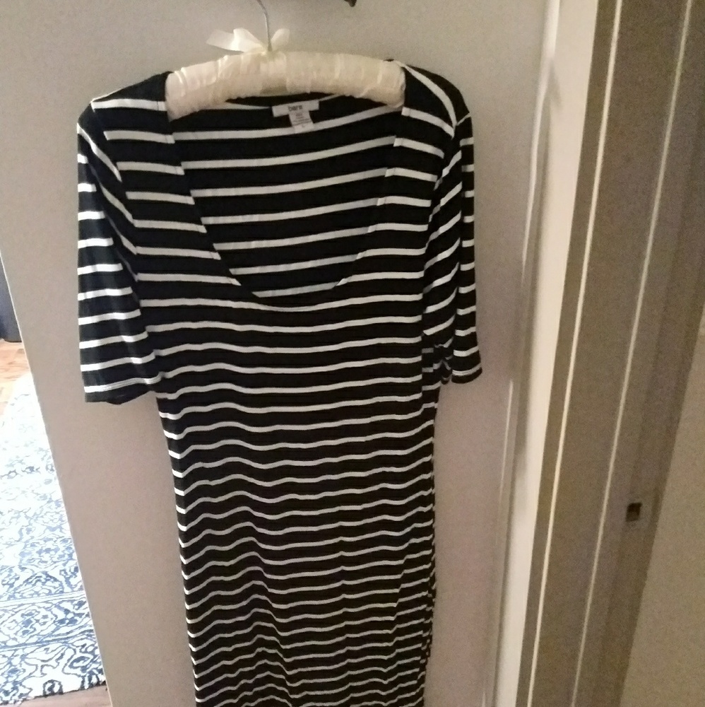 Bar III striped dress